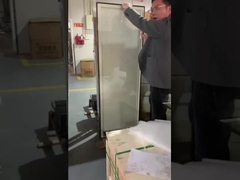 25.4mm persianas entre vidro de forma plana persianas para portas de pátio isolamento térmico OEM