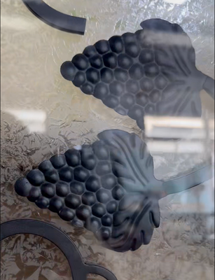 Custom Wrought Iron Door Glass Inserts | Decorative Glass for Wood & Fiberglass Doorsdoors