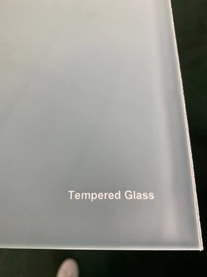 6.78MM Vidro laminado de filme branco temperado para portas